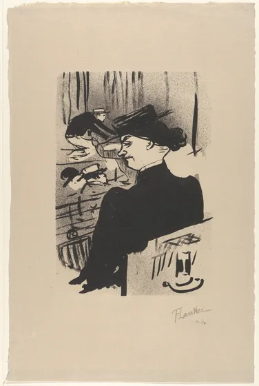 A Spectator (from Le Café Concert)