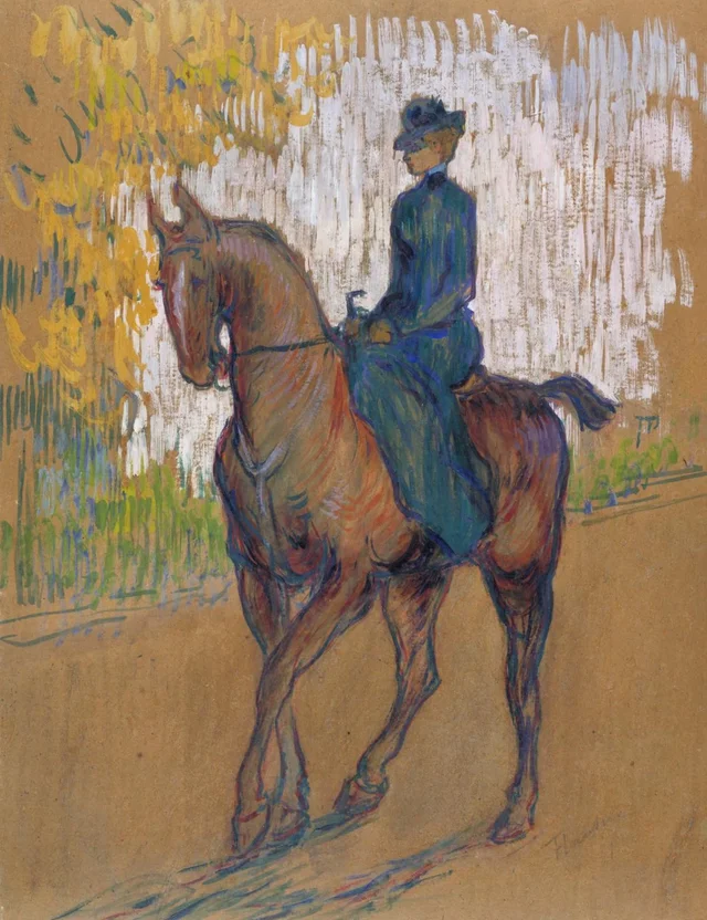 Amazona, Henri de Toulouse-Lautrec