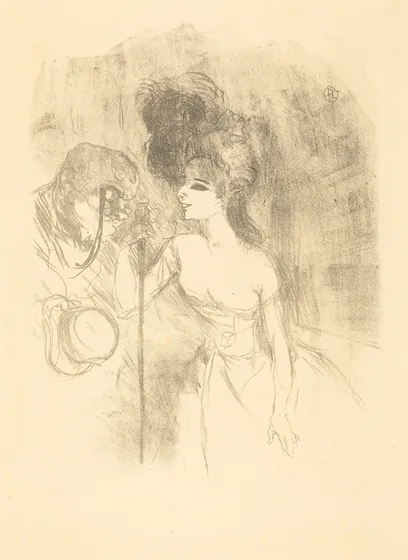 Anna Held and Baldy (Anna Held et Baldy)