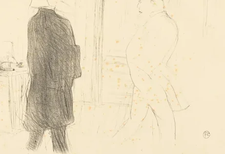 Antoine and Gémier in "Une Faillite"