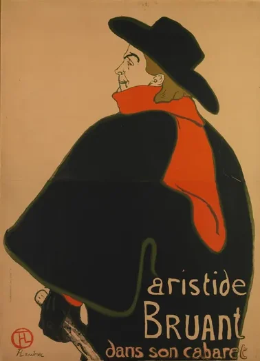 Aristide Bruant, at His Cabaret