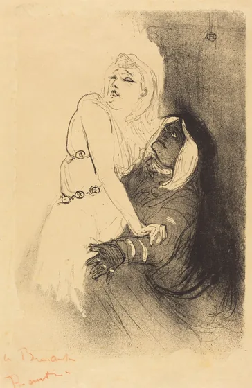 At the Renaissance: Sarah Bernhardt in "Phedre" (A la Renaissance: Sarah Bernhardt dans "Phèdre")