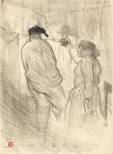 At the Theatre-Libre: Antoine in "L'inquiétude" (Au Théatre-Libre: Antoine dans "L'inquiétude")