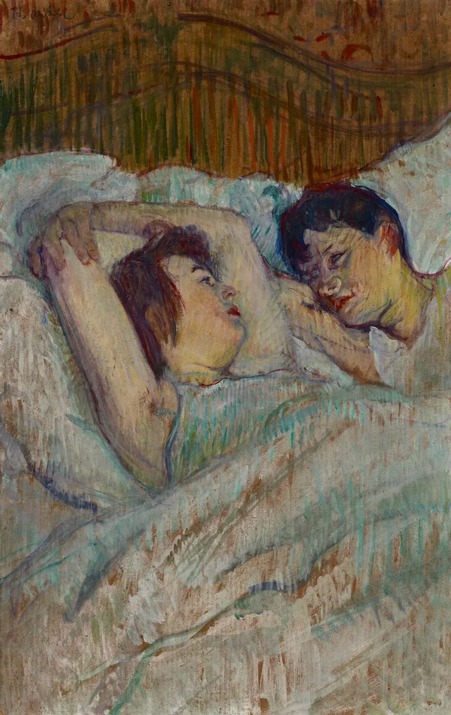 Au lit, Henri de Toulouse-Lautrec