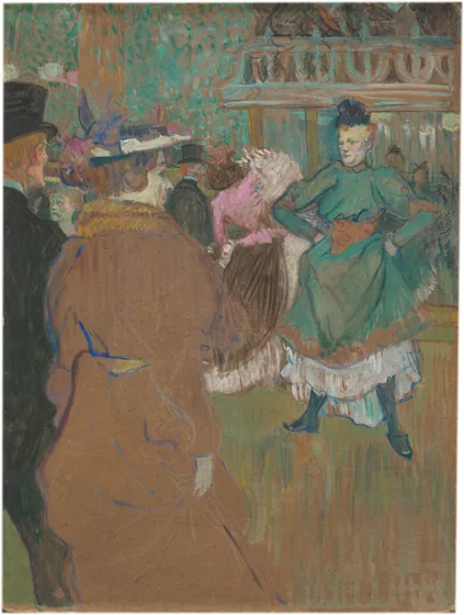 Au Moulin Rouge: Le départ du quadrille
