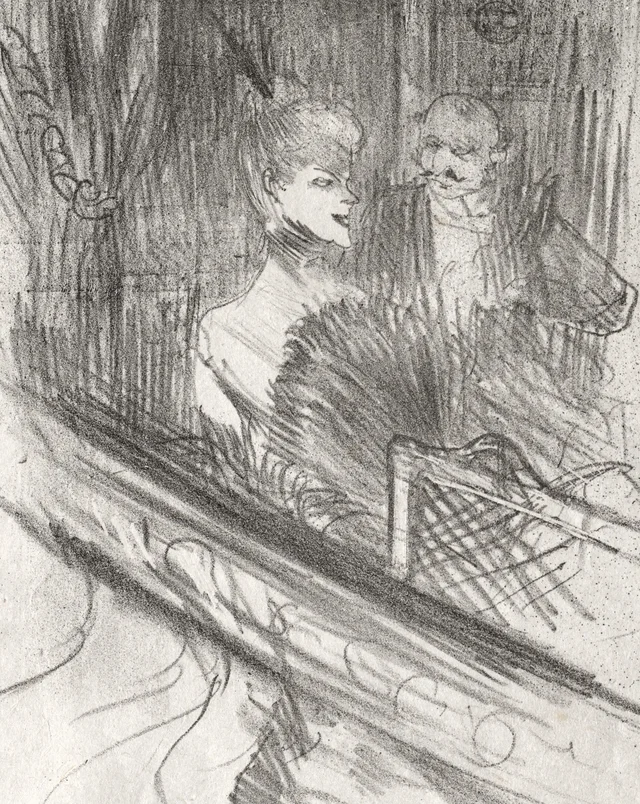 Au pied du Sinaï: Le Baron Moïse, Henri de Toulouse-Lautrec