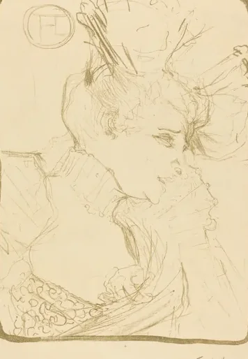 Bust of Mademoiselle Marcelle Lender (Mademoiselle Marcelle Lender, en buste)