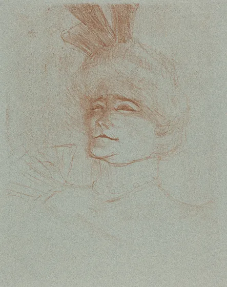 Bust of Mlle. Marcelle Lender, Turned Three Quarters (Mlle. Marcelle Lender en buste, de trois quartes)