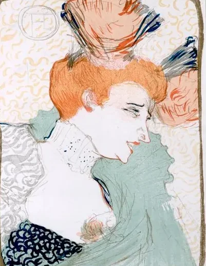 Buste de Lender-Mlle Marcelle Lender by Henri Marie Raymond de Toulouse-Lautrec - Henri de Toulouse-Lautrec
