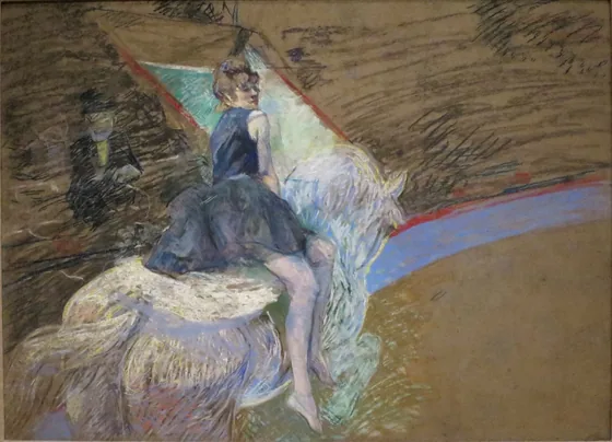 Cavalière au cirque Fernando