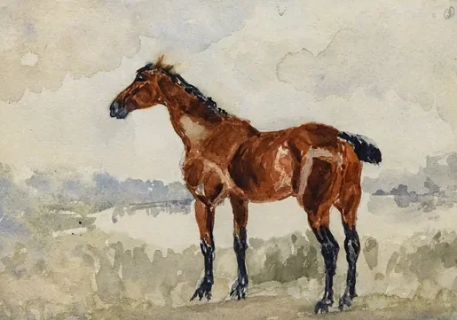 Cheval roux