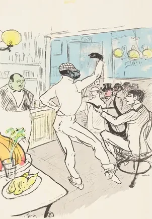 Chocolat Dancing in the Achille Bar