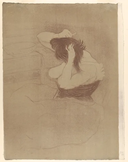 Combing Hair, from "Elles"