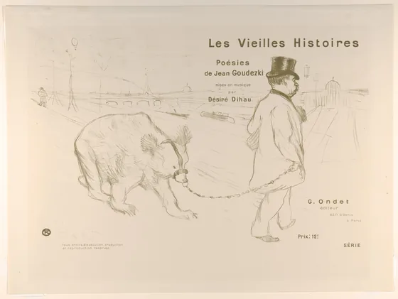 Cover Design for "Les Vieilles Histoires"