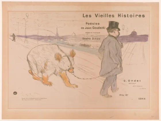 Cover Design for "Les Vieilles Histoires"
