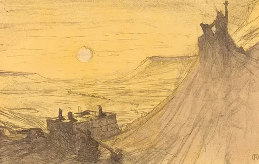 Cover for "Au pied du Sinaï"
