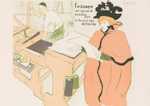 Cover for "L'Estampe originale, Album I, publiée par les Journal des Artistes"