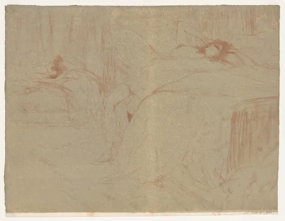 Elles: Woman Lying on Her Back