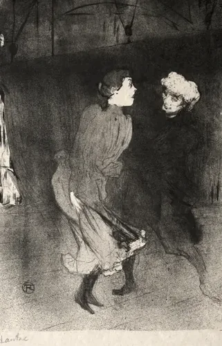 Emilienne d'Alecon and Mariquita of the Follies-Bergère