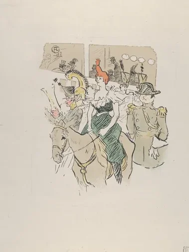 Entrée de Cha-u-Kao, from Le Rire, No. 67, 15 February 1896