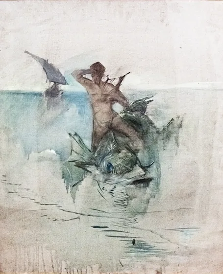 Esquisse allégorique - Dauphin