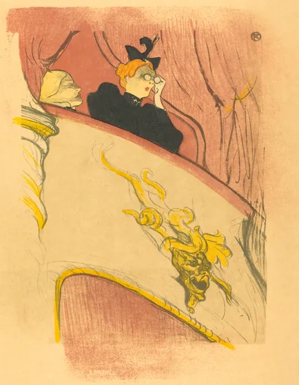 La loge au mascaron doré