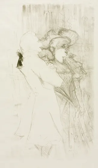 Lender and Auguez in "The Song of Fortune"