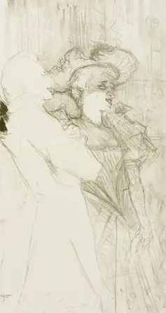 Lender and Auguez in "The Song of Fortune"