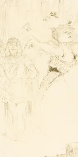 Lender Dancing the Bolero in "Chilperic" (Lender dansant le pas du boléro dans "Chilpéric")