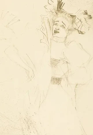 Lender Full Face in "Chilperic" (Lender de face dans "Chilpéric")