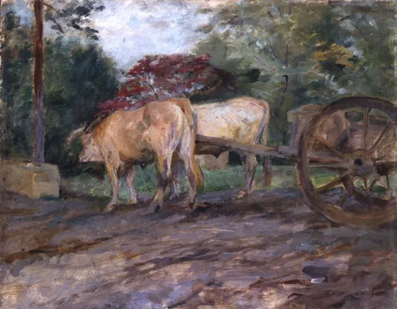 Les Boeufs sous le joug