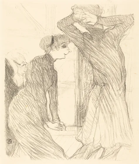 Lugne Poe and Baldy in "Au-dessus des forces humaines" (Lugne Poe et Baldy dans "Au-desses des forces humaines")