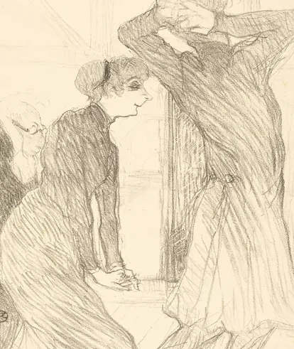 Lugne Poe and Baldy in "Au-dessus des forces humaines" (Lugne Poe et Baldy dans "Au-desses des forces humaines")