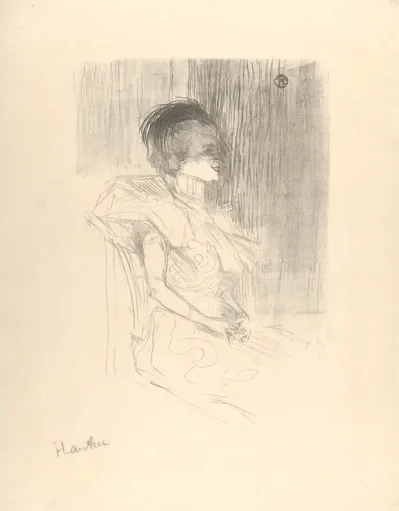 Marcelle Lender Seated