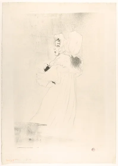 Miss May Belfort (Large Plate)