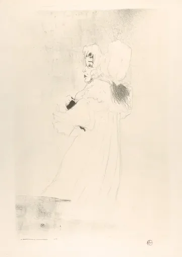 Miss May Belfort (Large Plate)