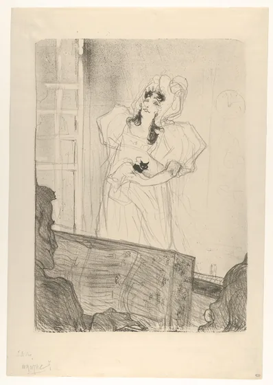 Miss May Belfort (Medium Plate)
