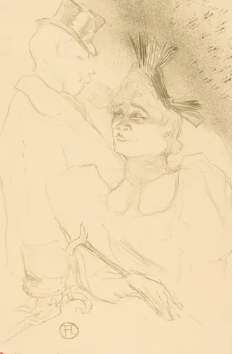 Mlle. Lender and Baron (Mlle. Lender et Baron)