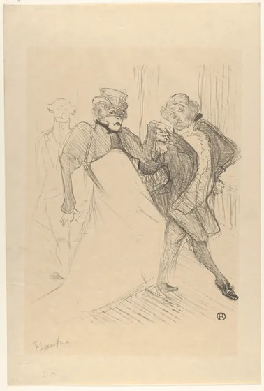Réjane and Galipaux, in Madame Sans-Géne