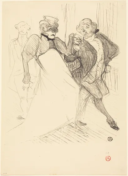 Rejane and Galipaux in "Madame Sans-Gêne" (Réjane et Galipaux dans "Madame Sans-Gêne")