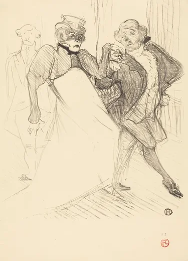 Rejane and Galipaux in "Madame Sans-Gêne" (Réjane et Galipaux dans "Madame Sans-Gêne")