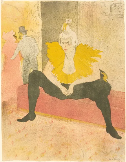 Seated Clowness (La Clownesse assise)