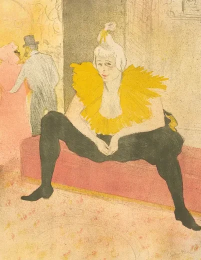 Seated Clowness (La Clownesse assise)