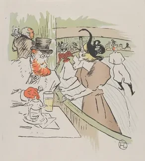Skating, from Le Rire, No. 62, 11 January 1896