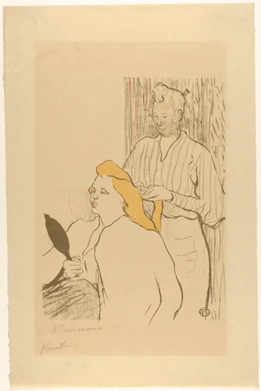 The Coiffure (Playbill for the Théâtre Libre)
