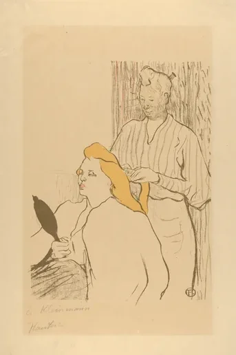 The Coiffure (Playbill for the Théâtre Libre)