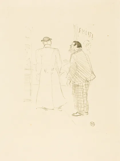 The First Vendor of Jourdan and Brown (Le premier vendeur de Jourdan et Brown)