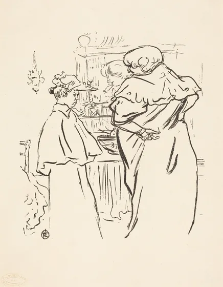 Two Women before a Mirror