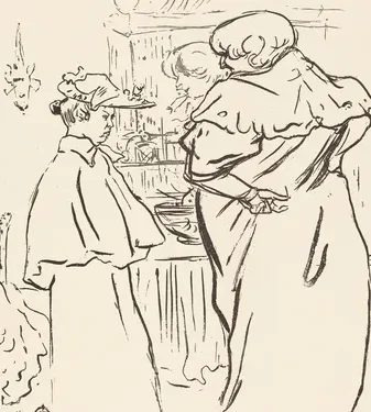 Two Women before a Mirror