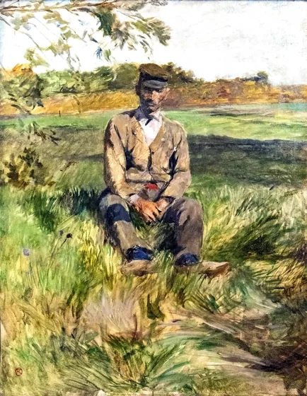 Un travailleur à Céleyran